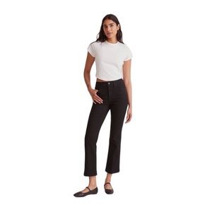 Madewell Mid-Rise Kick Out Crop Jeans